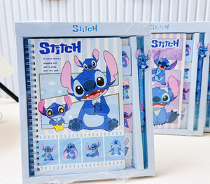 Set de Papelería Creativo de Dibujos Animados con Libreta Espiral 32K, Bolígrafo de Gel y Material Escolar para Estudiantes - Product Image 4