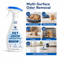 Spray Éliminateur d'Odeurs pour Animaux – Enzymatique, Éliminateur d'Urine de Chien, Chat et Oiseau, Qualité Industrielle, Sans Parfum, pour Tapis et Canapé