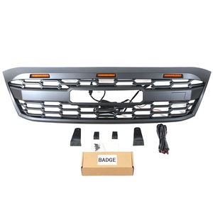 ใหม่ 4x4 Off Roadชิ้นส่วนรถยนต์อุปกรณ์เสริมภายนอกอื่นๆLEDกันชนด้านหน้ากระจังหน้ากระจังหน้ารถParilla FitสําหรับHilux Vigo 2005-2012