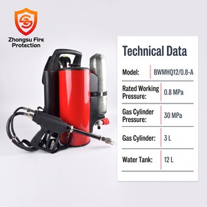 Estintore a Nebulizzazione Fine con Pressione di Lavoro di 0,8 MPa, Fornitura Diretta dalla Fabbrica, Qualità da Esportazione, Attrezzatura Antincendio di Emergenza - Product Image 3