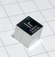 Ensemble de cubes en métal de haute qualité de 10 mm Iridium cube pour la collecte