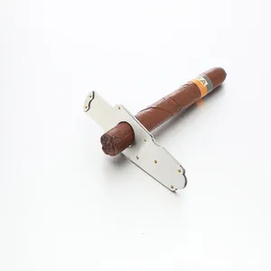 New Dual-Purpose Cigar knife Cigar Scissors Cigar cutter Bottle opener Pipe Tobacco Knife