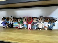 Poupées en peluche personnalisées de style musulman, vêtements personnalisés pour enfants, cadeau