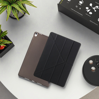 Étui personnalisé PINJING CASE TPU+PU Smart Cover pour iPad 8ème génération 10.2 Pro 11 2021 - Étui de protection anti-chute écologique avec support pliable