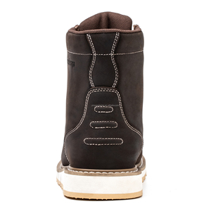 Stivali di Sicurezza in Pelle EN ISO 20345 con Punta in Acciaio Antiscivolo <span class=keywords><strong>per</strong></span> Uomo, <span class=keywords><strong>Scarpe</strong></span> da Lavoro Industriali e da Costruzione - Product Image 2