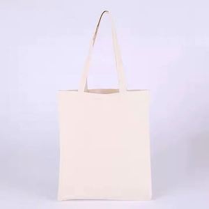 Sac en toile de couleur unie personnalisé, sac fourre-tout en toile avec design personnalisé, vente en gros - Product Image 4