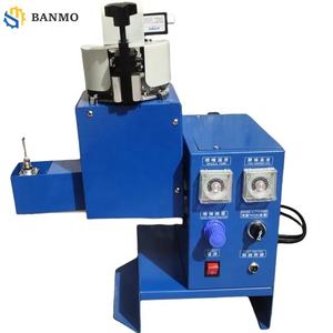 Machine à colle thermofusible semi-automatique compacte pour chaussures, phares de voiture, jouets, contrôle précis de la température, haute efficacité, utilisation facile - Product Image 1