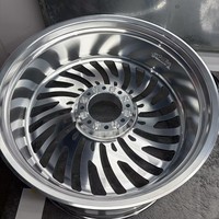Jantes Deoneo Modifiées Performance Forgées Polies Chrome Claw 24 26 28 pouces à déport profond compatibles avec Ford F150 F250 pour camion de spectacle surélevé