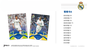 20 Cajas al por Mayor DAKA 2025-26 Real Madrid Final Whistle Hobby Box Tarjetas Coleccionables Oficiales de Fútbol Messi Suárez Neymar - Product Image 2