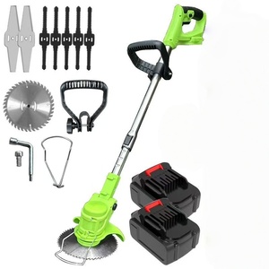 HIERKIN Cordless <b>String</b> Trimmer - Battery Powered Grass Cutting Machine Brush Cutter Weed Wacker for <b>Garden</b> - Product Image 4