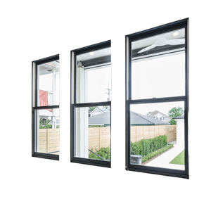 Fenêtre à guillotine simple ou double, de style américain, à ouverture verticale, en verre double vitrage, de qualité supérieure pour maison - Product Image 1