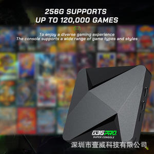 Sıcak satış süper konsol G36 Pro Retro <span class=keywords><strong>Video</strong></span> oyunu konsolu 256GB PS1 için 120000 + oyunlar/GBA/MD/CPS Gamepad ile çocuk hediye Gam - Product Image 4