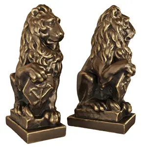 Hars 3D Leeuw Sculptuur Bronzen Standbeeld