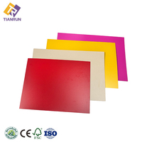 Panneau HPL phénolique de couleur unie durable, épaisseur personnalisée, panneau décoratif pour les intérieurs architecturaux