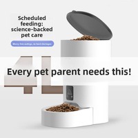 Distributeur automatique de nourriture pour animaux de compagnie avec caméra, distributeur automatique de nourriture pour chats et chiens avec surveillance vidéo, alimentation programmée pour chats et chiens