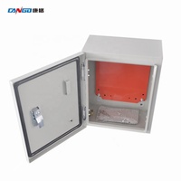 Boîte de distribution murale en métal galvanisé, panneau de commande électrique AC220V/380V 50/60Hz, utilisation intérieure/extérieure