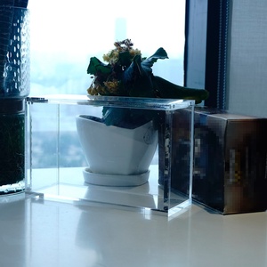 Factory Custom 99% Uv Resistant Clear <b>Magic</b> the Gathering Lucite Acrylic Mtg Booster <b>Box</b> Protector Case - Product Image 4