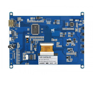 Écran QLED Quantum Dot de 7 pouces, tactile capacitif, 1024x600, panneau en verre trempé G+G, prise en charge de divers systèmes - Product Image 5