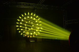 Luz Móvil Super Beam de 260W, Iluminación de Escenario DMX, Doble Prisma con Efecto Colorido, para DJ, <span class=keywords><strong>Discoteca</strong></span>, Club, Bodas, Espectáculos y Eventos - Product Image 6