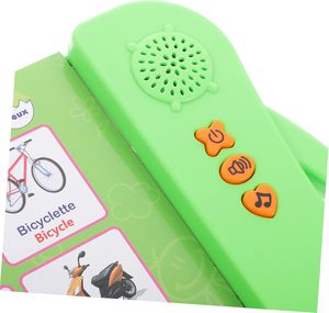 Child Educational Electronic Touch Sound Book <b>Learning</b> <b>Machine</b> E-Book Reader My English Kids 16-Pages Educational Toy - Product Image 5