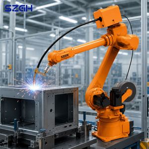 Robot de Soldadura Articulado de 6 Ejes Económico de China con PLC, Motor de Caja de Cambios, Acero Inoxidable, Certificación CE-EMC, Carga Útil de 6KG, Alcance de 2100MM - Product Image 1