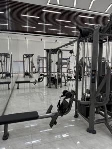 Système de croisement de câbles multi-stations 8 postes pour entraînement complet, équipement de fitness commercial pour salle de sport, <span class=keywords><strong>poulie</strong></span> réglable CE ISO - Product Image 6