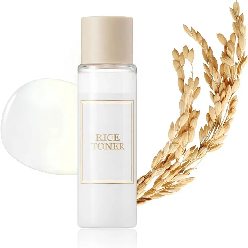 Wholesale 150ml Organic Korean Face Toner Glowing Skin Improves Moisture Barrier Rice Toner Suitable For All Skin Types
