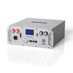 Batterie au sodium-ion basse température Wiren NA48100 48V 100Ah, stockage d'énergie monté sur rack avec BMS intelligent CAN/RS485/RS232 - Product Image 1