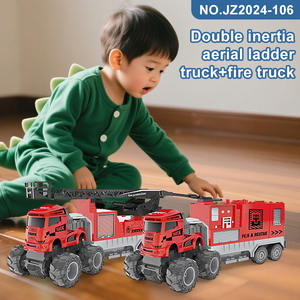 LEZA BABY Vente en gros, <span class=keywords><strong>camion</strong></span> échelle aérienne + <span class=keywords><strong>camion</strong></span> de pompiers, jouets de <span class=keywords><strong>pompier</strong></span>, jouets à bas prix <span class=keywords><strong>pour</strong></span> enfants, modèles de voitures jouets - Product Image 2