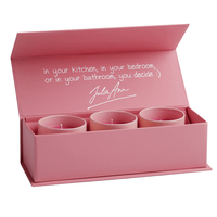 Boîte cadeau magnétique de luxe, logo personnalisé, impression UV, feuille d'or, boîte en carton rigide écologique, emballage pour cosmétiques, parfums, bougies