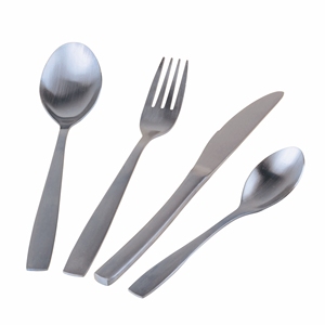 Ensemble de couverts en acier satiné MANHATTAN 24 pièces - Product Image 2