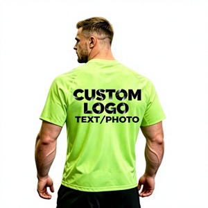 2026 Best Selling Plus Size Men's Custom Printed T-Shirts O-Neck Slim Fit 100% Cotton Eco-Friendly Breathable Anti-Wrinkle - Product Image 1