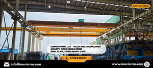 Grue EOT à faible hauteur de levage avec panneau de commande VFD, qualité assurée |   Grue à pont à haut rendement énergétique 25 TONNES - Product Image 5