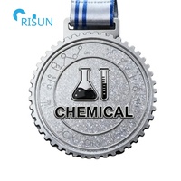 Médailles académiques chimiques de récompense de chimie physique de science classique d'école personnalisée