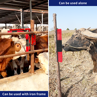 Nylon/PP Usine Bétail Gratter Brosse Animal Brosse Rouleau pour Vaches Chevaux Chèvre Animal Dos Gratter
