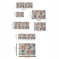 Nouveau tapis moderne en velours cristal au design personnalisé tapis chinois antidérapant à impression numérique tapis et moquettes de salon de grande surface