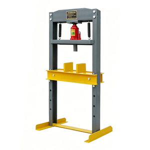 Presse d'atelier hydraulique manuelle de 20 tonnes pour douilles en acier, équipement industriel de maintenance robuste de 39 kg, marque <span class=keywords><strong>AUTO</strong></span> - Product Image 6