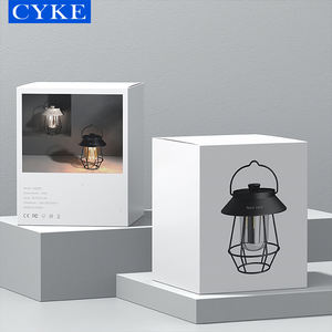 CYKE – lampes Led de Camping Vintage, rechargeables 5000 <span class=keywords><strong>Mah</strong></span>, lampe Portable d'extérieur, bande de Camping, lampe de plafond en tungstène DQ308 - Product Image 5