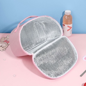 Boîte à lunch pour enfants Sac souple isotherme Sac isotherme de retour à l'école Fourre-tout repas thermique Sac à lunch de dessin animé pour Bento - Product Image 3