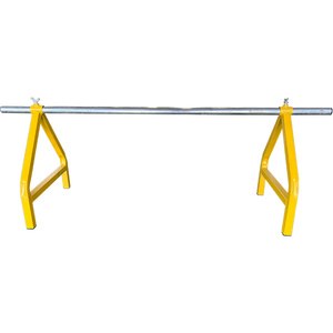 Support de bobine de câble en acier en forme de A, barre de câble amovible, distributeur universel de bobine de câble en forme de A pour une utilisation facile - Product Image 1