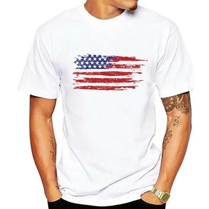 Men's Summer Casual Regular Fit Knitted T-Shirt Custom 3D Graphic Quick Dry 100% Cotton Sublimation <b>Transfer</b> Print Compressed - Product Image 2