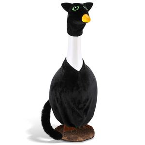 ชุดเสื้อผ้าสำหรับห่าน Black Cat Porch Goose ขนาด 23 นิ้ว รูปทรงห่าน - Product Image 1