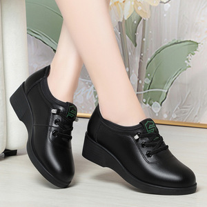 Xuanhui Nuove <span class=keywords><strong>Sneakers</strong></span> da Donna alla Moda con Lacci, Zeppa Alta di Qualità e Comfort - Product Image 4
