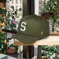 Casquettes de Baseball Snapback Personnalisées 5 Cinq Panneaux Homme Couronne Haute Profil Incurvé Bord Visière 9 Quarante Type A