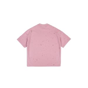 เสื้อยืดคอกลมผ้าฝ้ายทอ 100% สำหรับผู้ชายและผู้หญิง น้ำหนัก 385 กรัม |   เสื้อผ้าทรงหลวมแบบเรียบง่าย แขนปกติ เป็นมิตรกับสิ่งแวดล้อม - Product Image 3