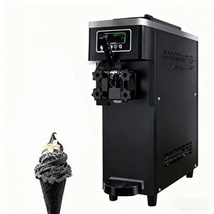 Industrial Automatic <b>Soft</b> Serve <b>Ice</b> <b>Cream</b> <b>Machine</b> with Touch Screen High Productivity 18L/h 1500W 220V - Product Image 5