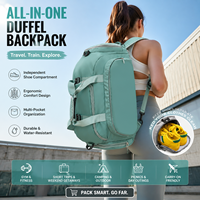 Sac à dos de voyage personnalisé avec logo, sac de sport, grande capacité, multifonctionnel avec poche pour chaussures pour la remise en forme en plein air