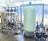 Système d'ultrafiltration industriel 5000L/H avec membrane UF à fibres creuses pour le traitement de l'eau potable, monté sur skid