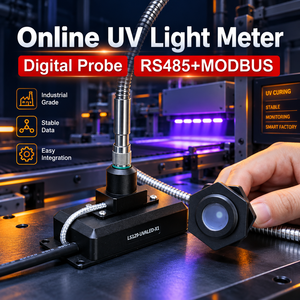 เซ็นเซอร์วัดรังสียูวีออนไลน์อุตสาหกรรม LS129 พร้อมเอาต์พุต RS485 สำหรับการวัดความเข้มของหลอดไฟยูวี - Product Image 6