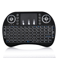 Mini-clavier sans fil i8 2.4 ghz, avec pavé tactile, portable, pour Android TV Box, rétroéclairage Air Mouse